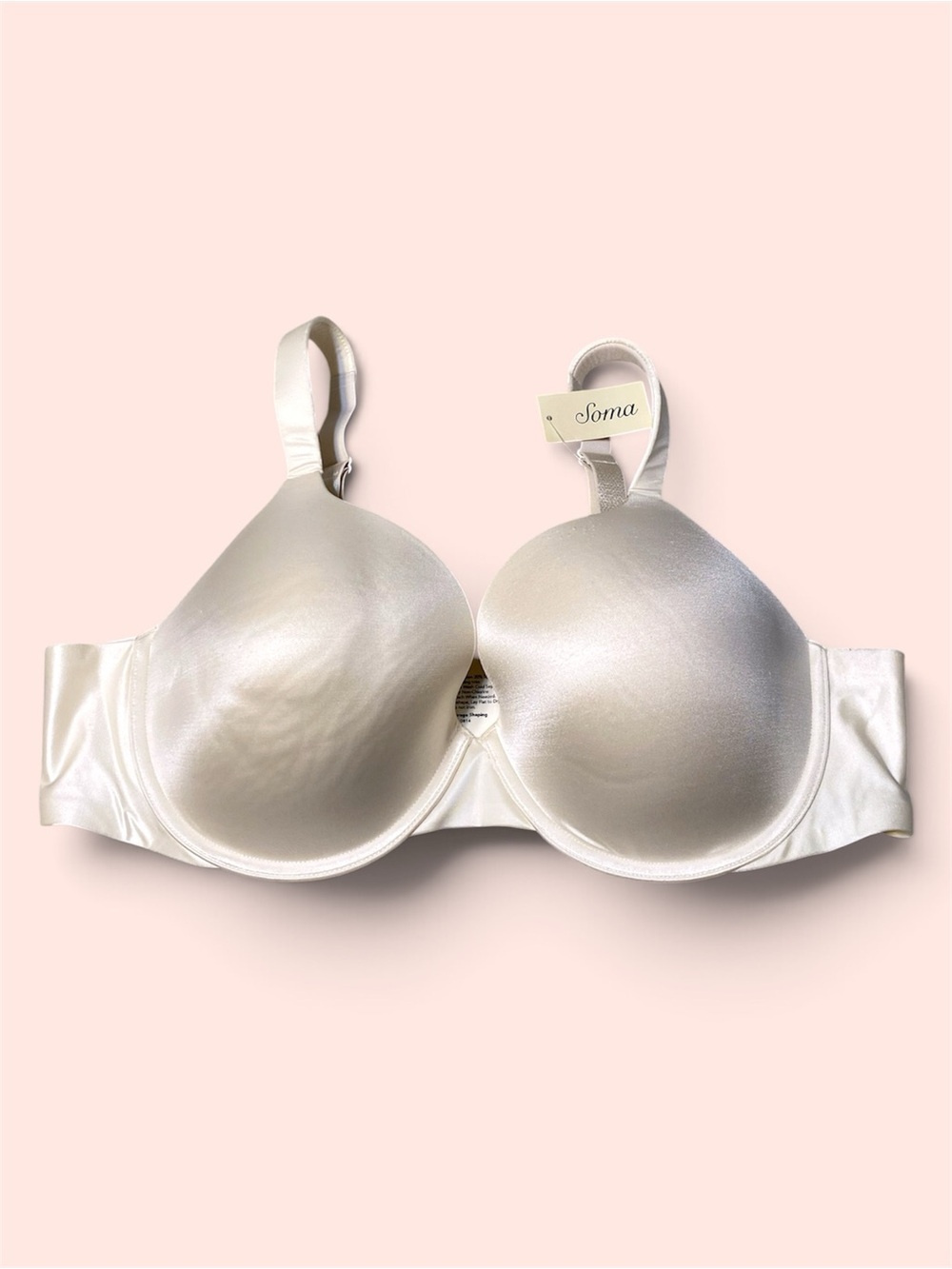 NWT Soma Full Coverage Shape Enhancing Bra, 42C in Ivory